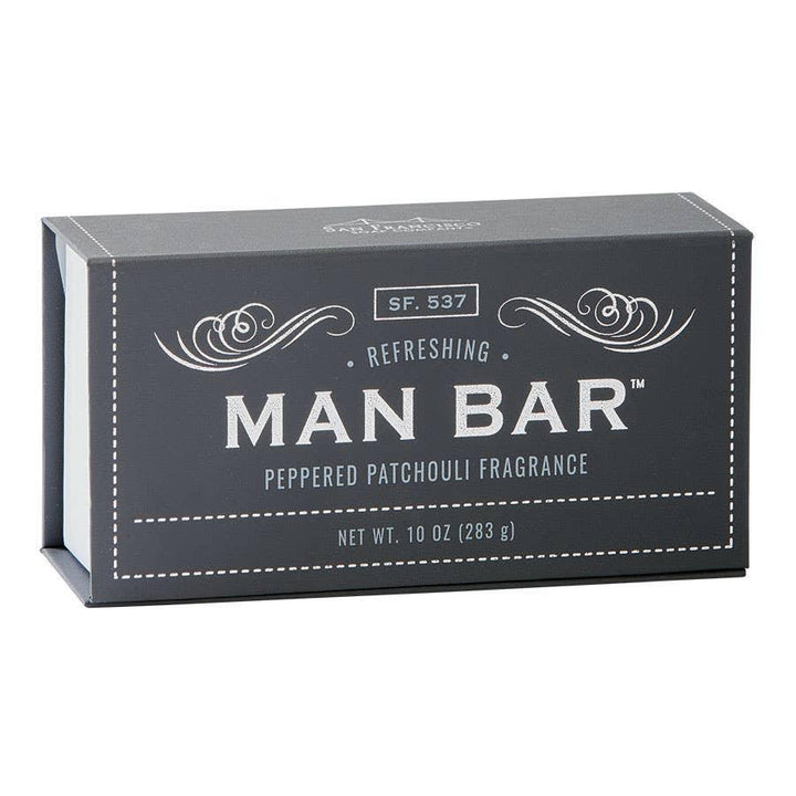 Peppered Patchouli Man Bar - Sugar River Shoppe