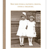 She Who Finds Birthday Card