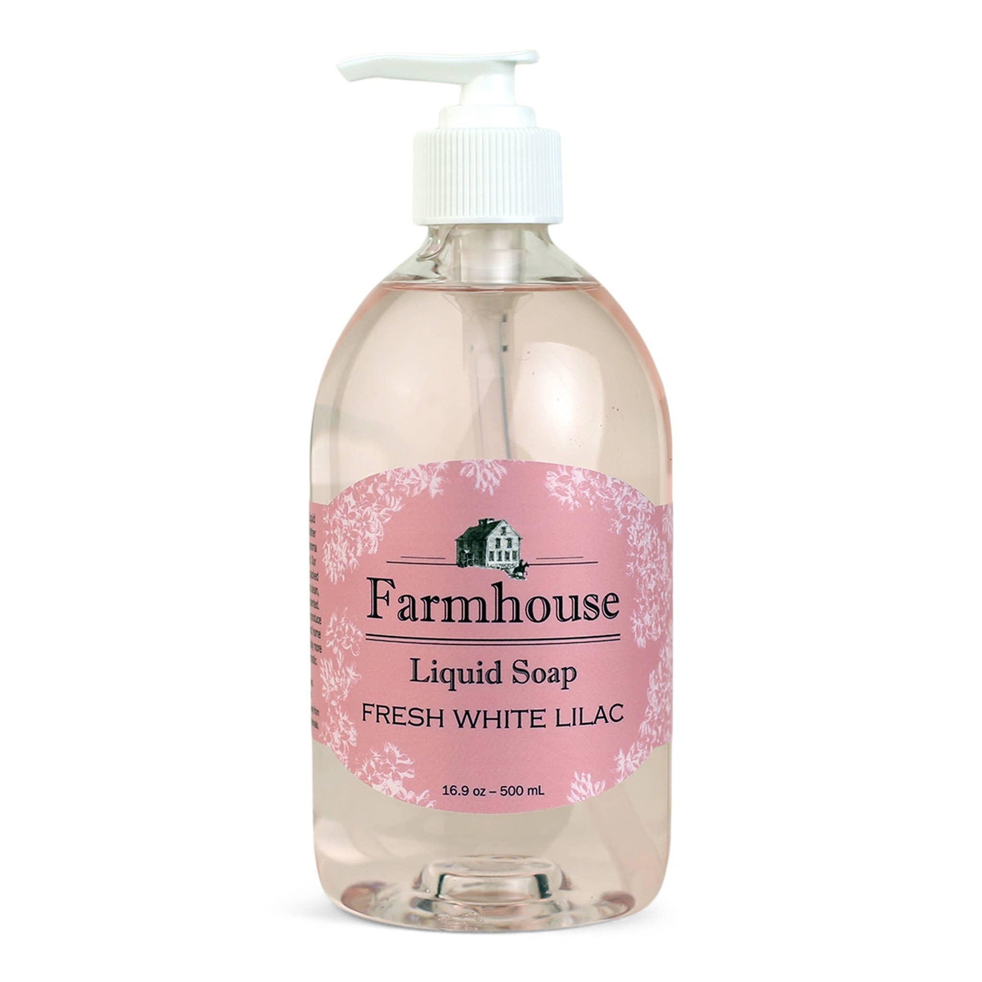 Liquid Hand Soap: Fresh White Lilac - Sugar River Shoppe