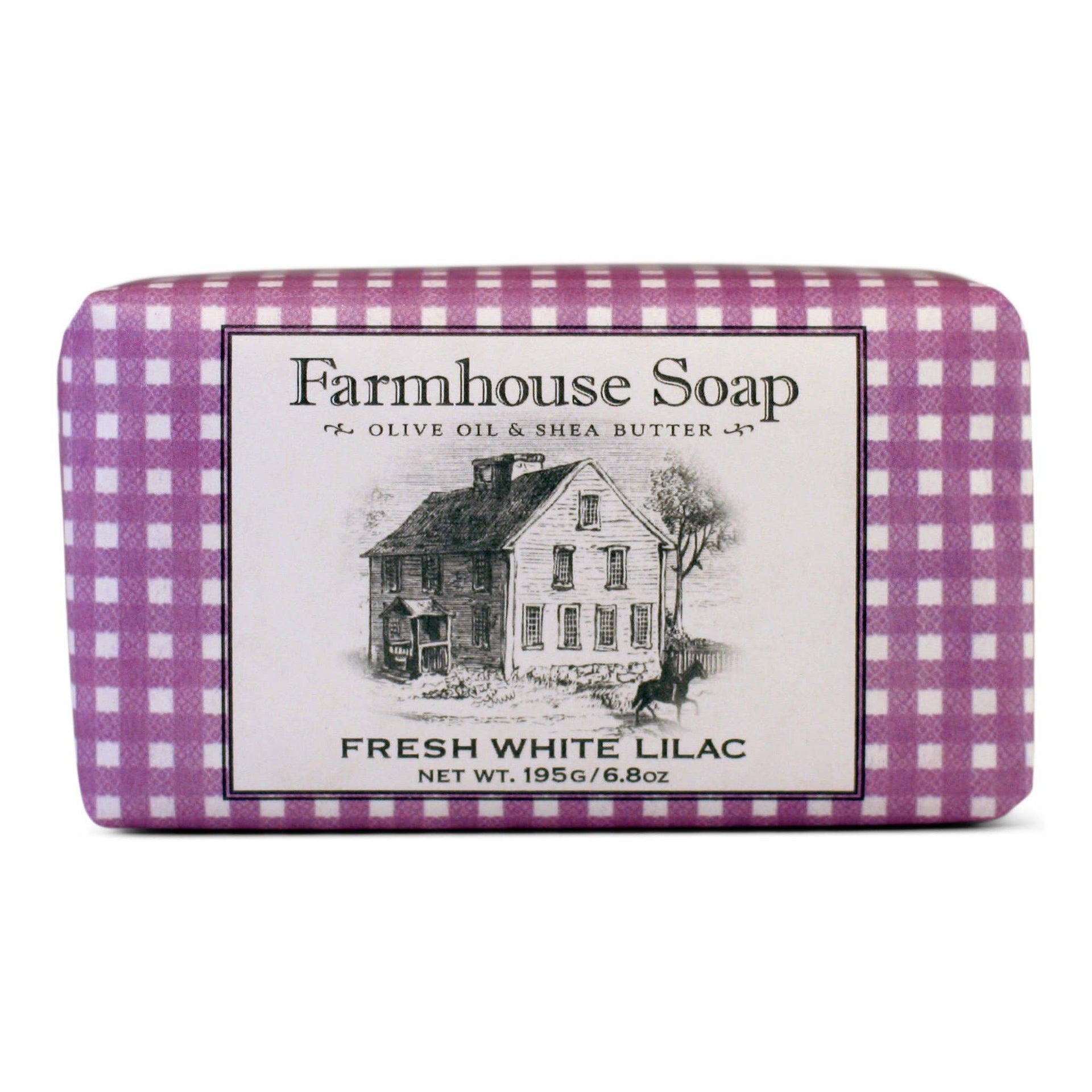 Farmhouse Triple Milled Soap: Fresh White Lilac