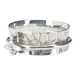 Sterling Silver Bee Spinner Ring - Sugar River Shoppe