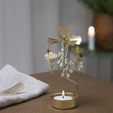 Rotary Candleholder, Meadow, Gold