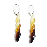 Multi-Color Amber Rainbow Earrings