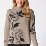 Floral Foliage Pullover