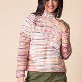 Highland Hues Mixed Stitch Pullover
