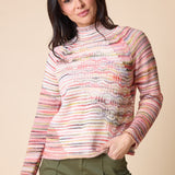 Highland Hues Mixed Stitch Pullover
