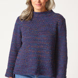 Confetti Funnel Neck Pullover