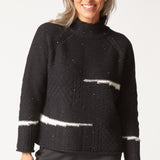 Harvest Tweed Mixed Cable Stitch Pullover