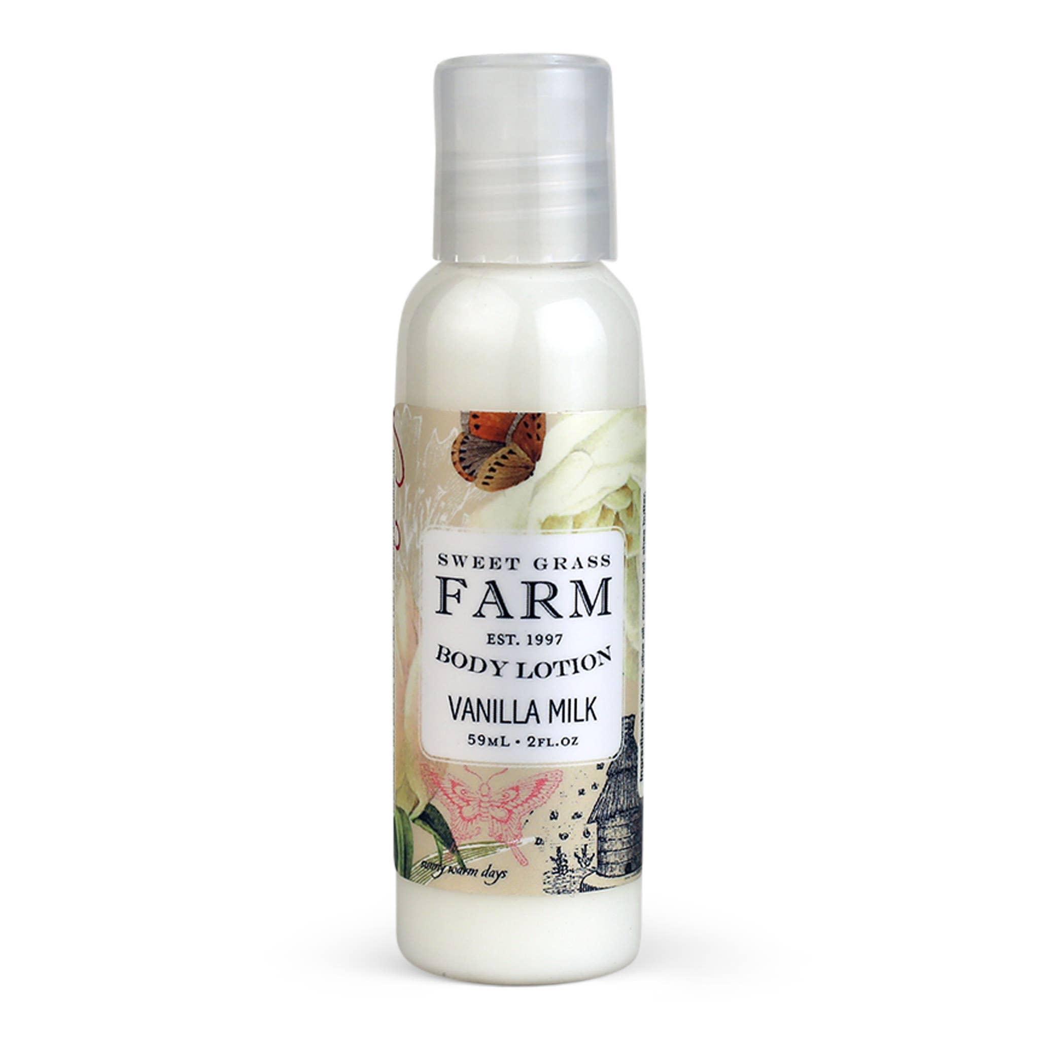 Mini Lotion with Wildflower Extracts: Vanilla Milk - Sugar River Shoppe