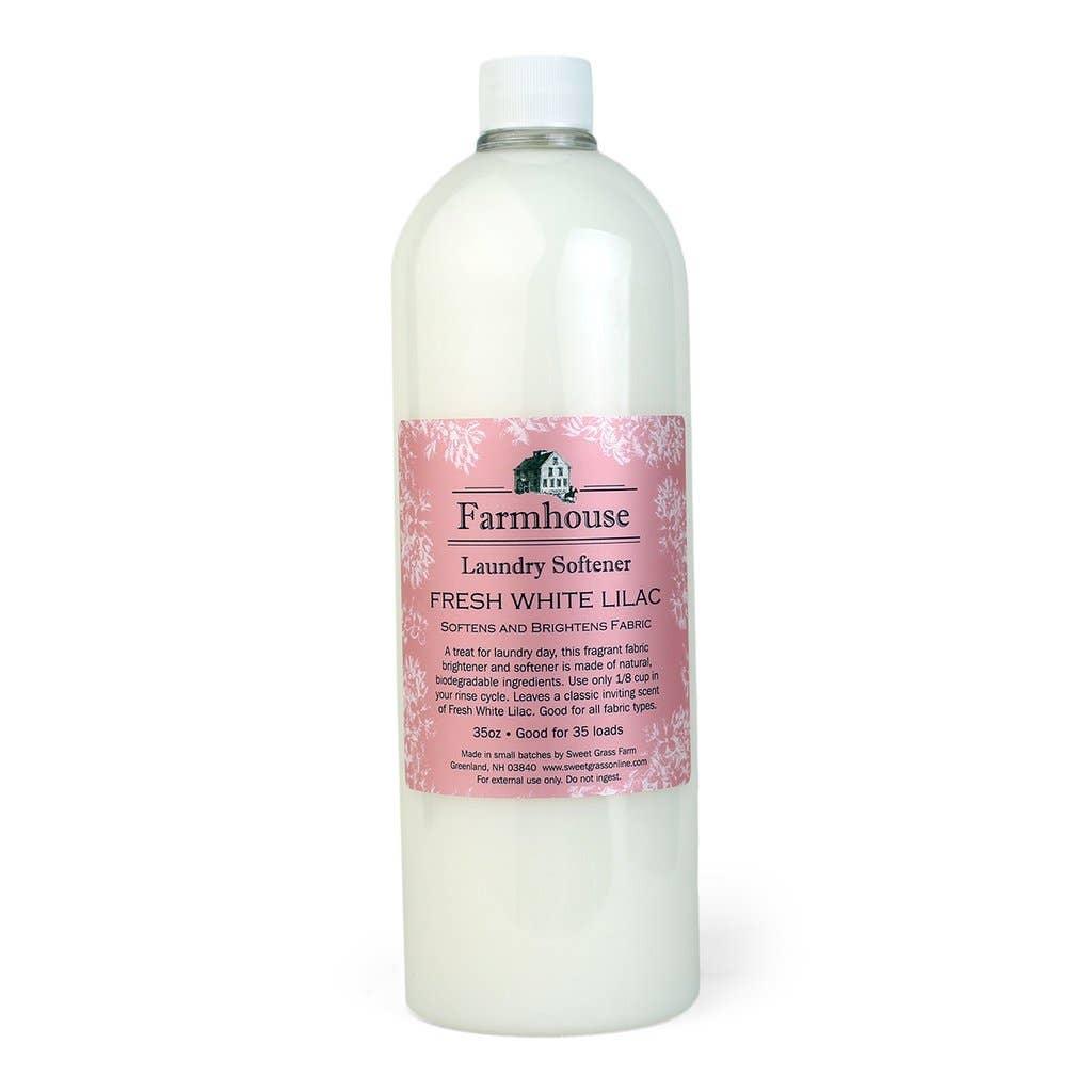 Natural Fabric Softener: Fresh White Lilac - Sugar River Shoppe