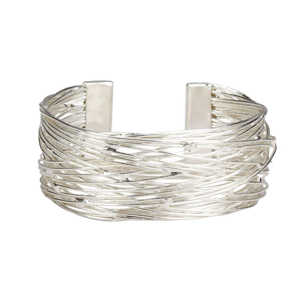 Flight of Silver Bracelet - Sugar River Shoppe