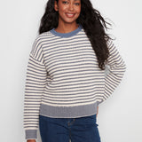 Striped Crew Neck Sweater