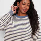 Striped Crew Neck Sweater