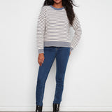 Striped Crew Neck Sweater