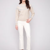 Apres Ski Jacquard Crew Neck Sweater