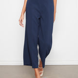 Cropped Dressy Belted Pants