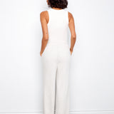 Soft Scuba Wide Leg Jogger Pants