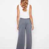 Soft Scuba Wide Leg Jogger Pants