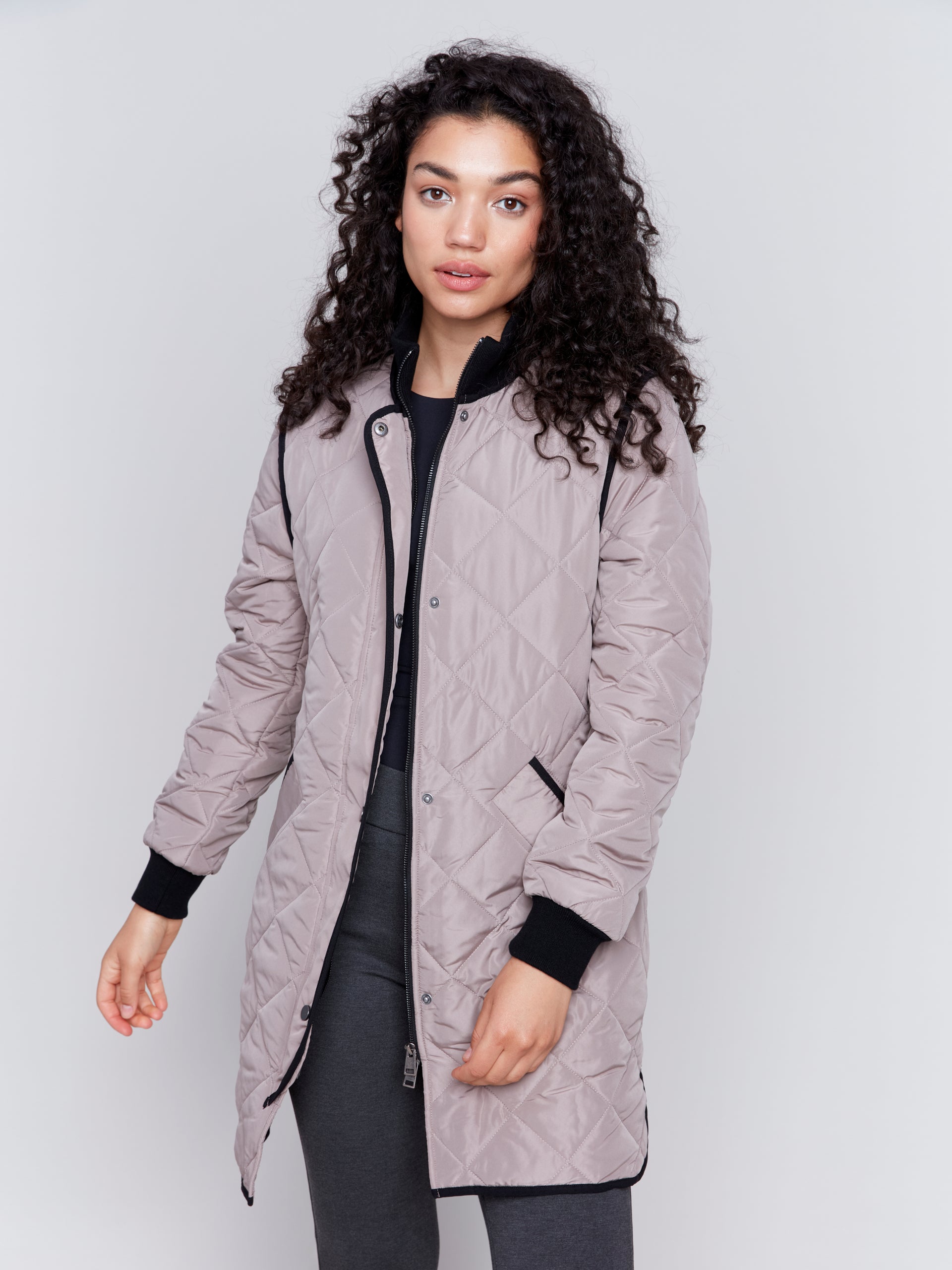 Long Quilted Jacket