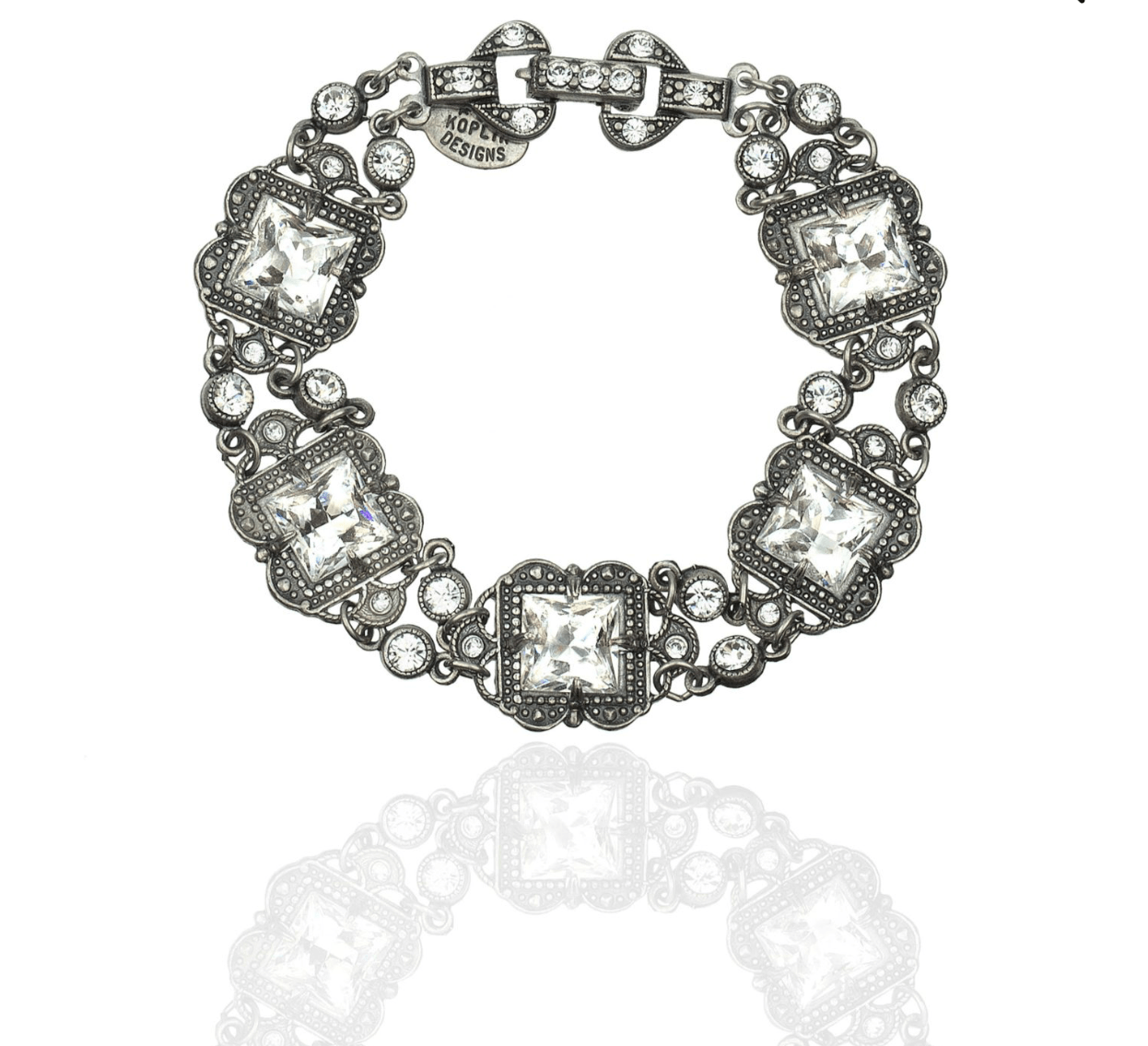 Margaretta Crystal Bracelet - Sugar River Shoppe