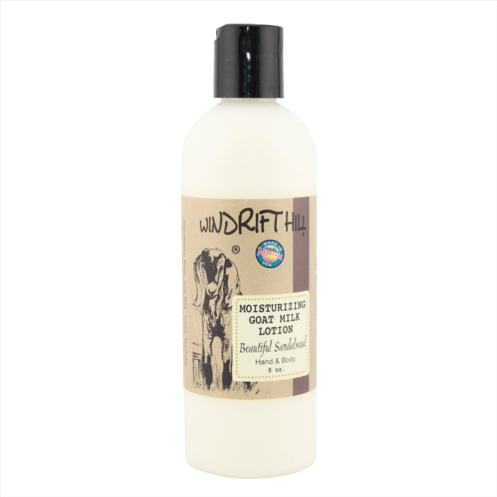 Beautiful Sandalwood Goat Milk Lotion - Sugar River Shoppe