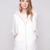 Short Stars Quilted Puffer Vest