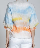 Shirt W/ Blouson Sleeve