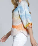 Shirt W/ Blouson Sleeve