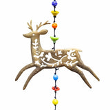 A Reindeer'S Way/Beads & Bells wind chime - Moksha - 30938920 - Sugar River Shoppe - 