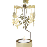 Rotary Candleholder, Meadow, Gold