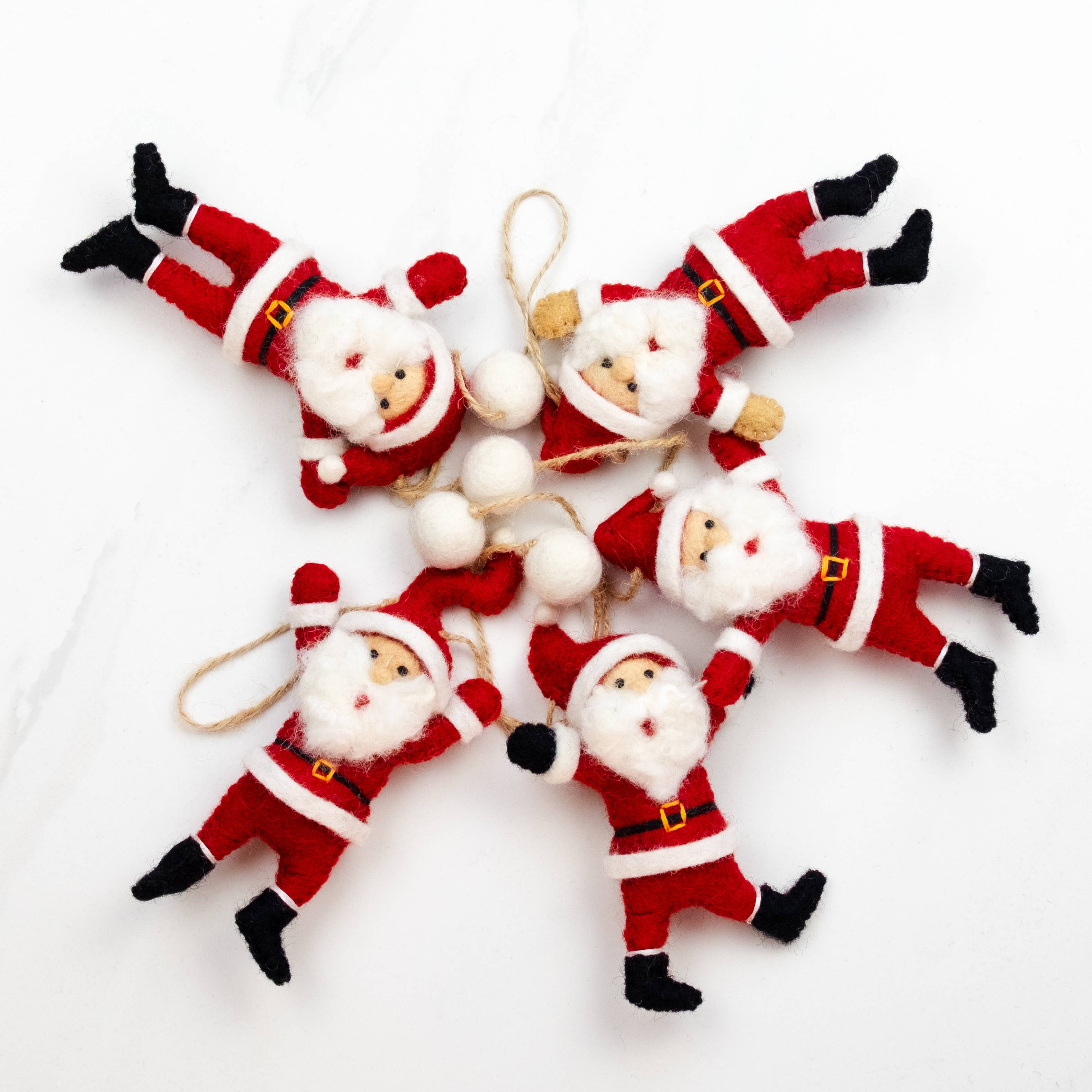Garland - Dancing Santa - Christmas Decor