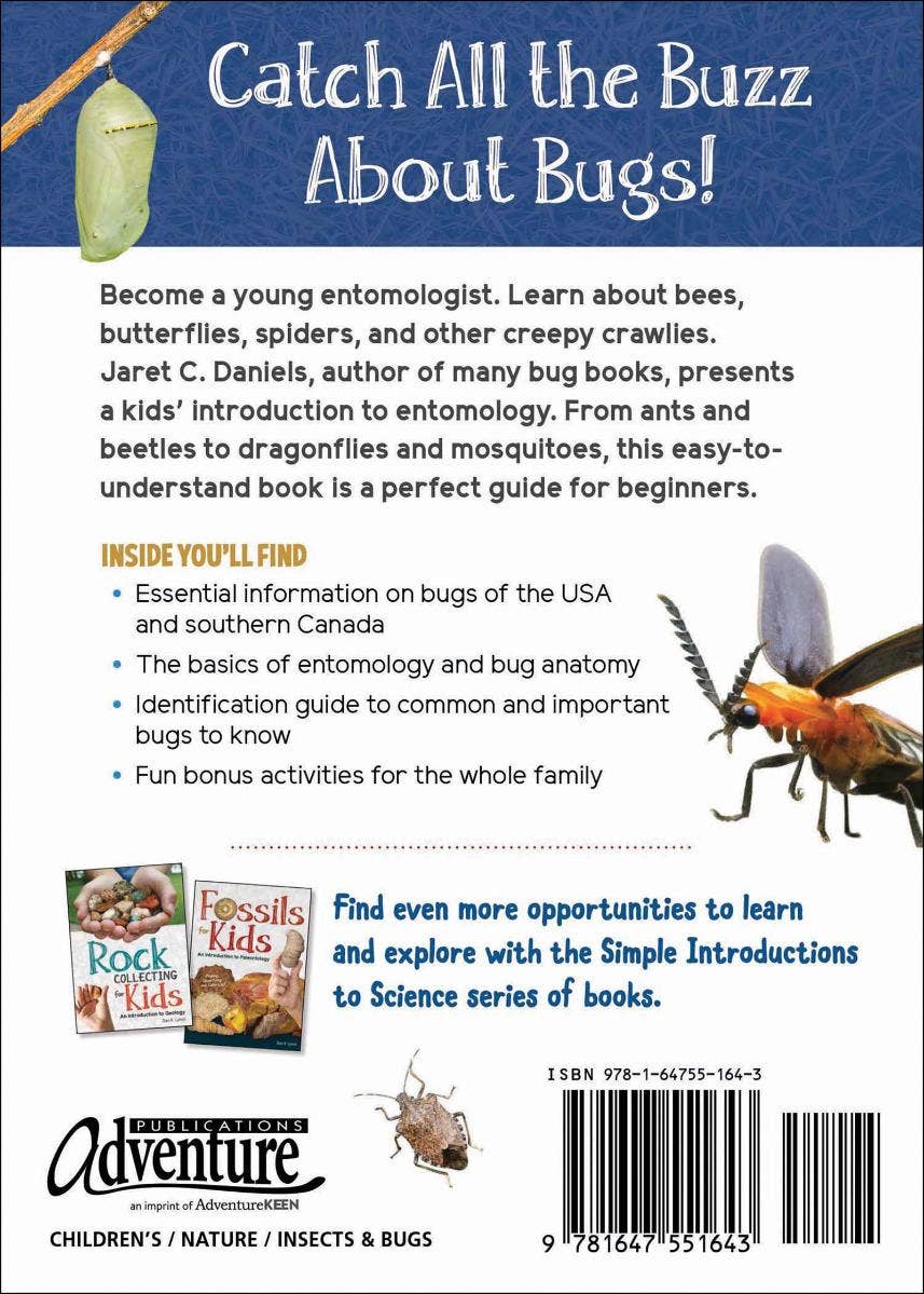Insects & Bugs Book for Kids - Sugar River Shoppe