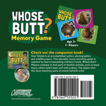 Whose Butt? Memory Game - Sugar River Shoppe