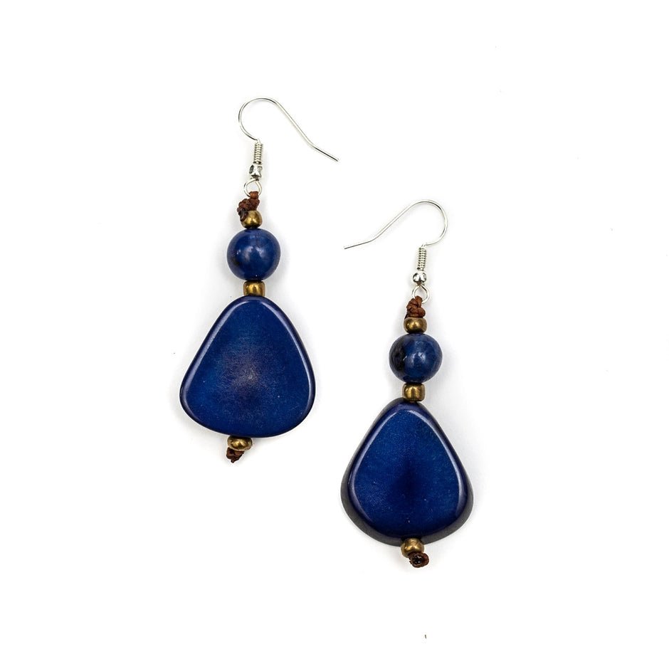 Alma Earrings - Tagua by Soraya Cedeno - 615953805369 - Sugar River Shoppe - 