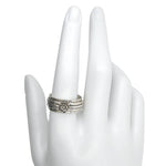 Sterling Silver Rose Spinner Ring - Sugar River Shoppe