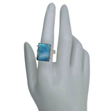 Labradorite Sterling Silver Ring - Sugar River Shoppe