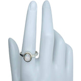 Opal Sterling Silver Ring: 7 - Sugar River Shoppe