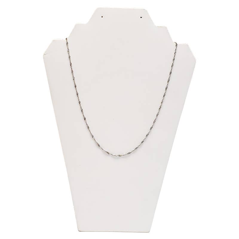 Oxidized Sterling Silver Chain 18” - Sugar River Shoppe