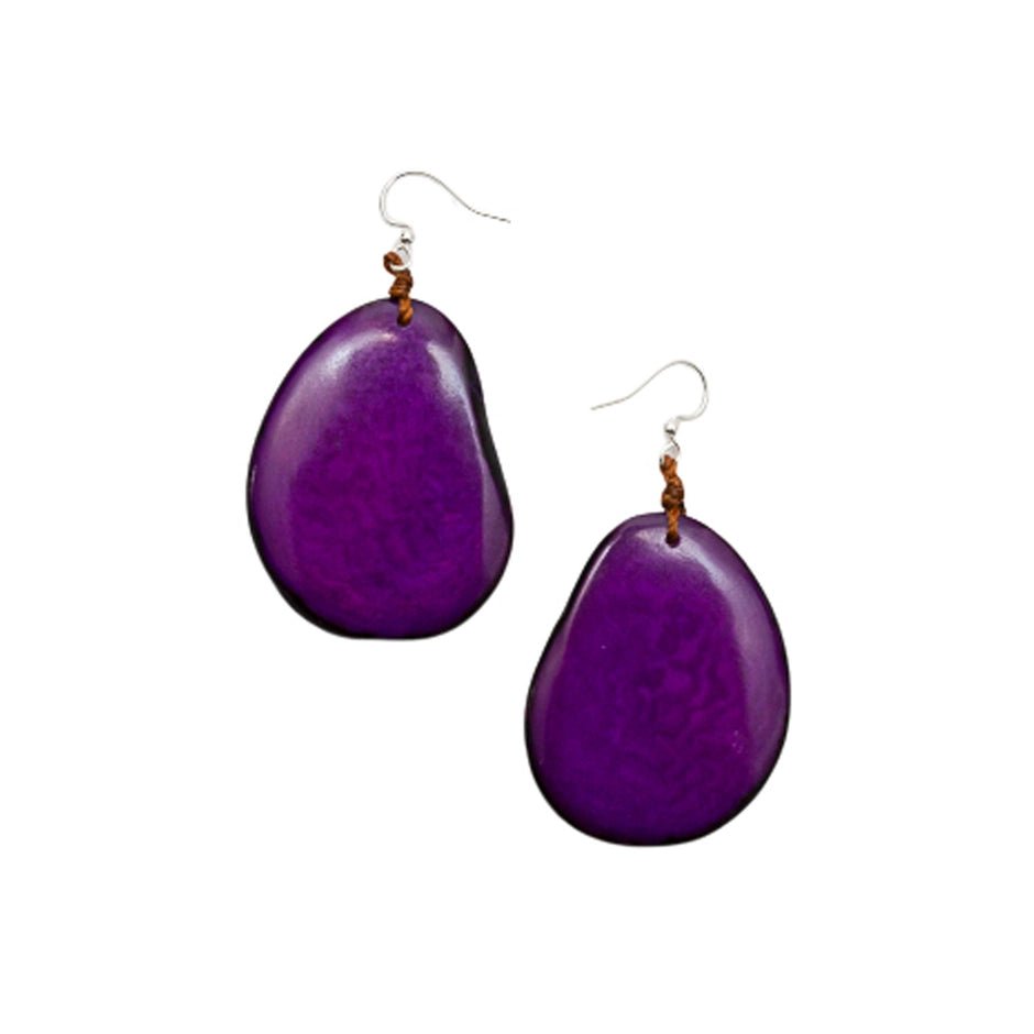 Amigas Earrings - Tagua by Soraya Cedeno - 615953807394 - Sugar River Shoppe - 
