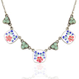 Diascia Crystal Garden Necklace - Sugar River Shoppe