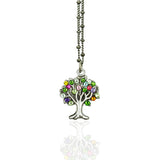 Moringa Tree of Life Crystal Necklace - Sugar River Shoppe