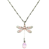 Rosalina  Crystal Dragonfly Necklace - Sugar River Shoppe