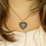 Secret Garden Crystal Heart Pendant - Sugar River Shoppe