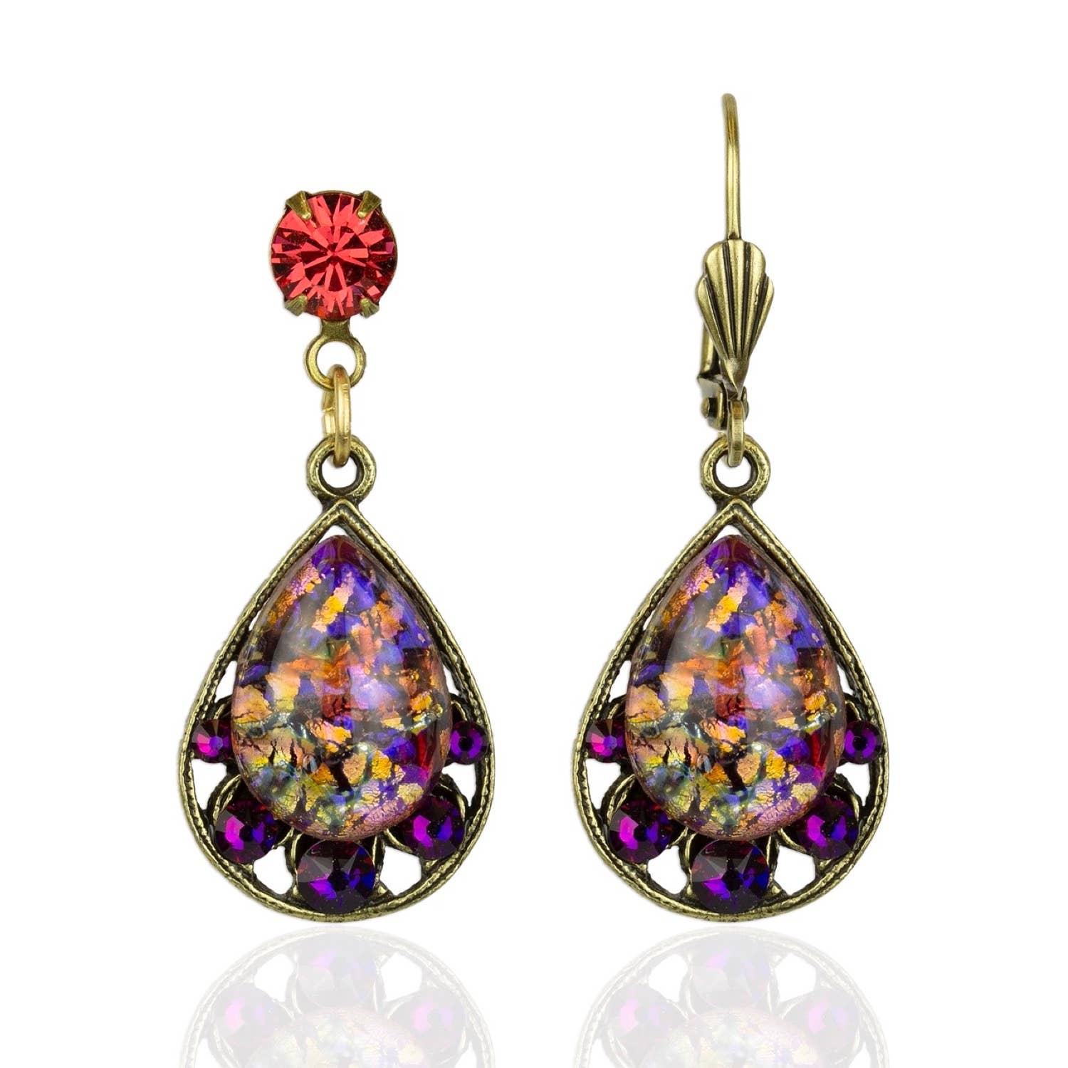 Anne's Vault Forever Volcano Earrings - Sugar River Shoppe
