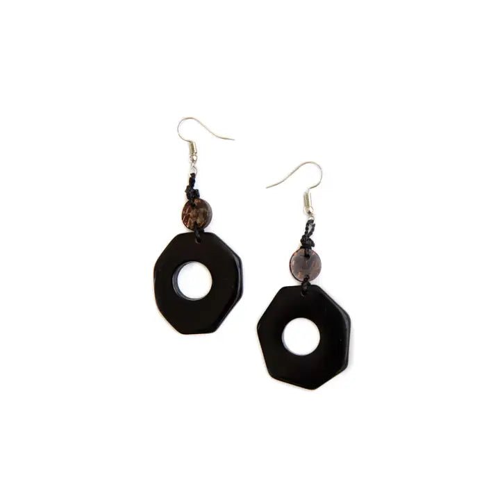 Aruba Earrings - Tagua by Soraya Cedeno - 615953926040 - Sugar River Shoppe - 