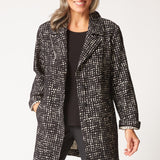 Autumn Check Paris Car Coat - Habitat - 194451621430 - Sugar River Shoppe - 