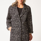 Autumn Check Paris Car Coat - Habitat - 194451621430 - Sugar River Shoppe - 