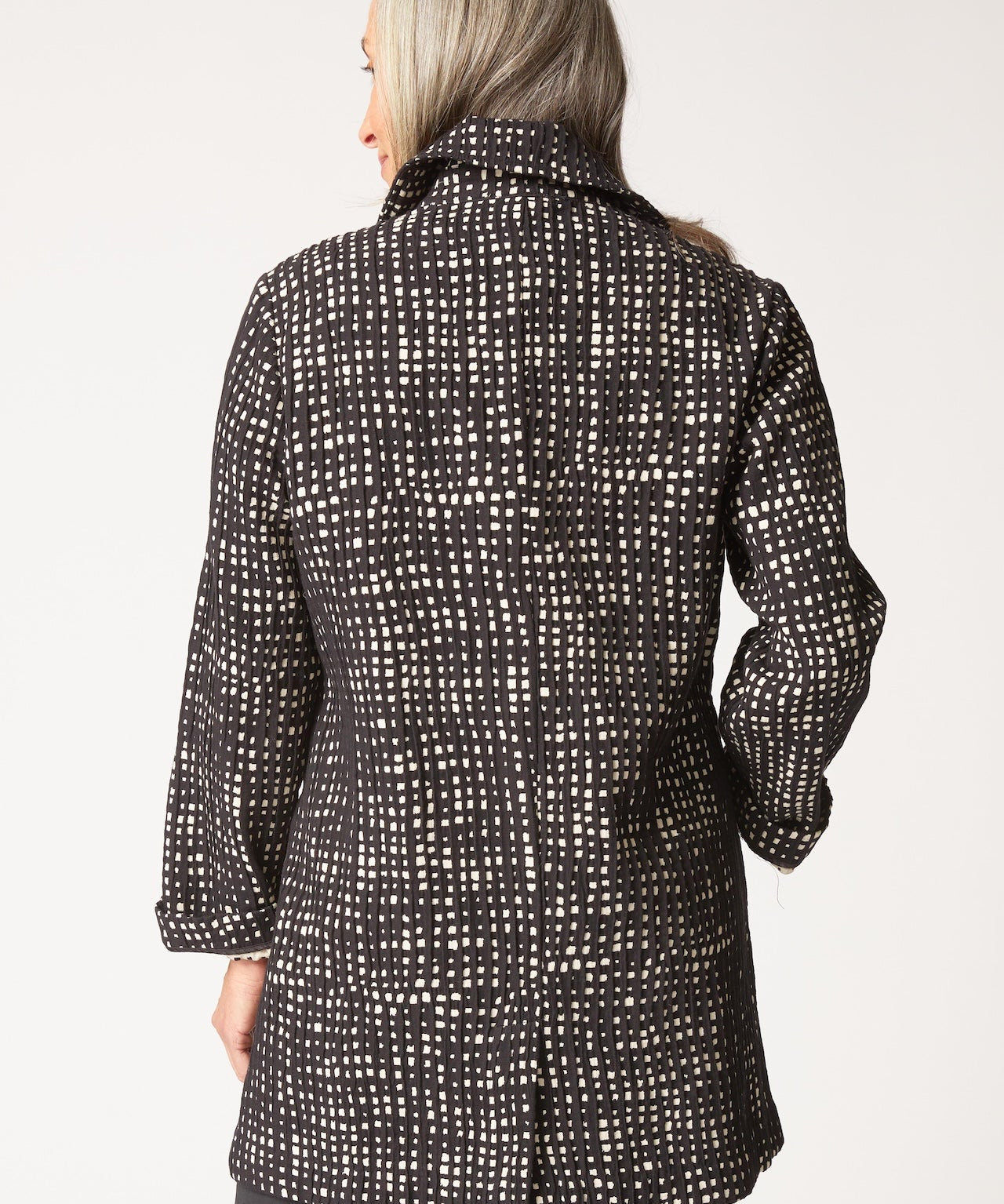 Autumn Check Paris Car Coat - Habitat - 194451621430 - Sugar River Shoppe - 