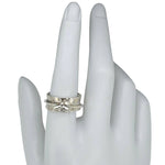Sterling Silver Bee Spinner Ring - Sugar River Shoppe