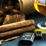 16 oz Butter Jar Candle: Sweet Tobacco Leaves